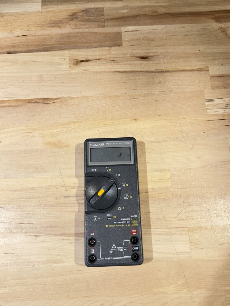 FLUKE 79 SERIES II MULTIMETER FOR PARTS