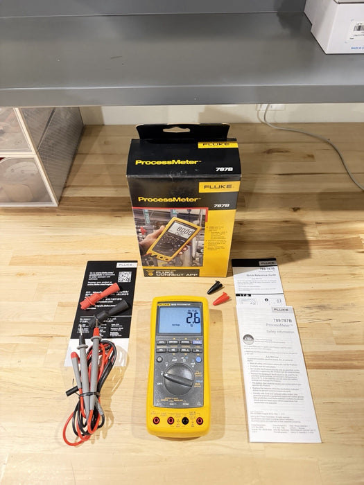 FLUKE 787B PROCESS METER TESTED