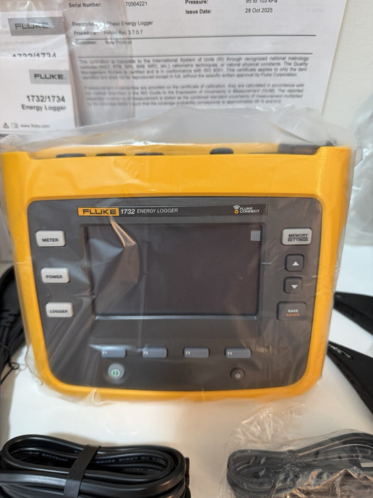 FLUKE 1732/EUS ENERGY LOGGER (NEW FACTORY BOX) CALIBRATED 2026- SHIPS FAST
