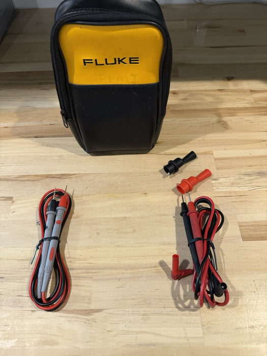 FLUKE 87V TRUE RMS MULTIMETER W/ LEADS (TESTED) SHIPS FAST