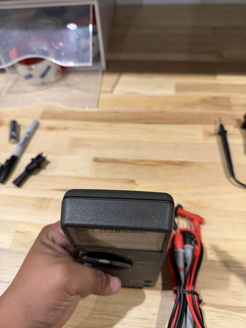 FLUKE 77/AN MULTIMETER WITH LEADS TESTED