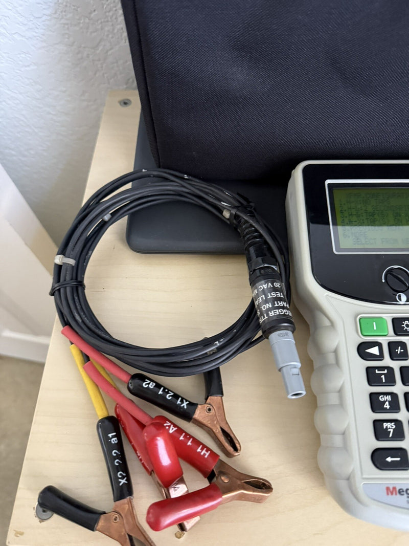 MEGGEE TTR100 SINGLE & THREE PHASE TRANSFORMER TURN-RATIO TEST