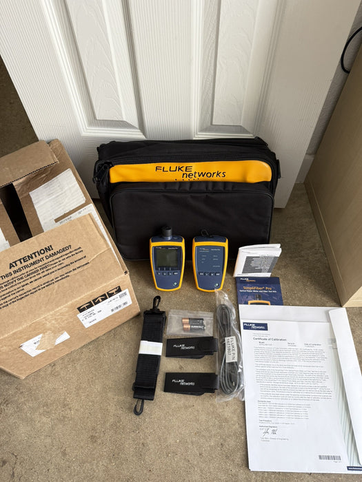 FLUKE NETWORKS FTK2000 SIMPLIFIBER SINGLE MODE 1310/1550NM FIBER VERIFICATION