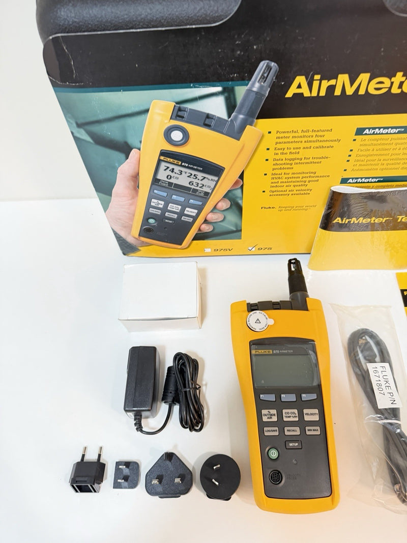 FLUKE 975 AIRMETER TEST TOOL KIT (NEW FACTORY SEALED) SHIPS FAST