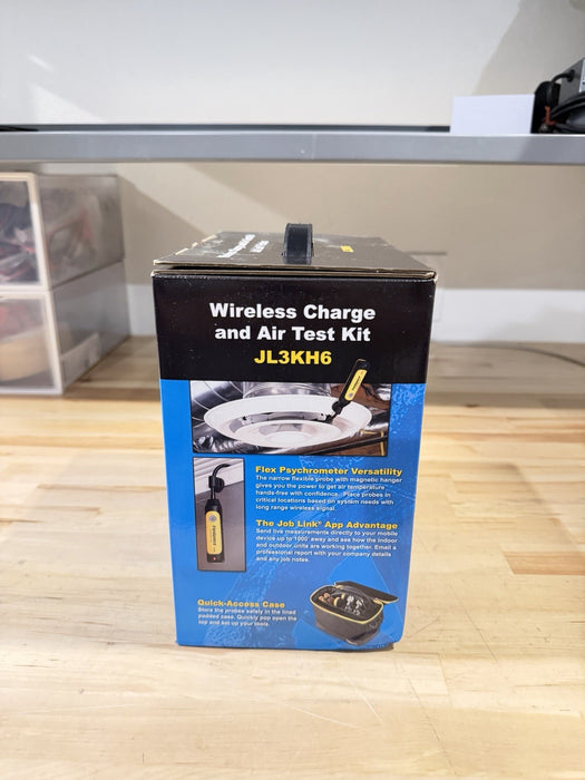 FIELDPIECE JL3KH6 WIRELESS CHARGE & AIR TEST KIT HVAC JOB LINK