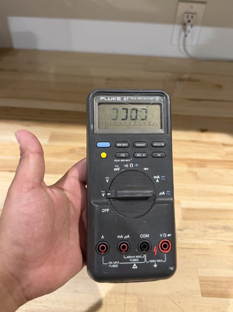FLUKE 87 TRUE RMS MULTIMETER (PARTS ONLY) FOR PARTS
