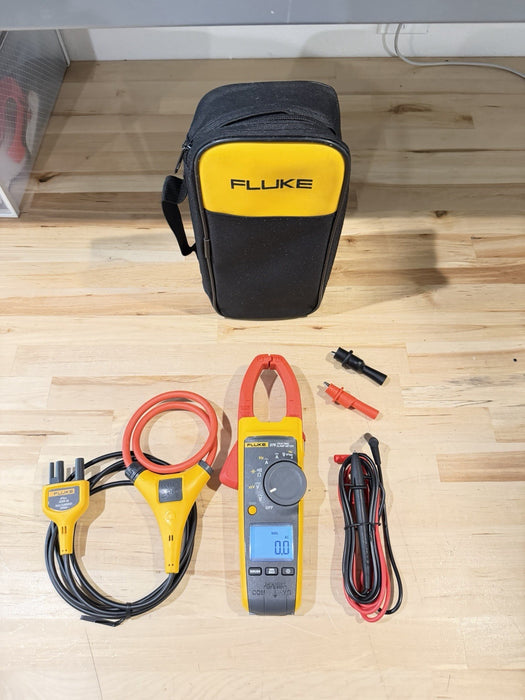 FLUKE 376 WIRELESS TRUE RMS AC/DC CLAMP METER WITH LEADS
