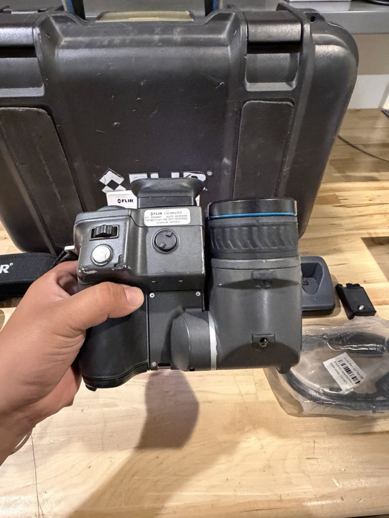 FLIR T640 THERMAL IMAGING CAMERA WITH ACCESSORIES TESTED