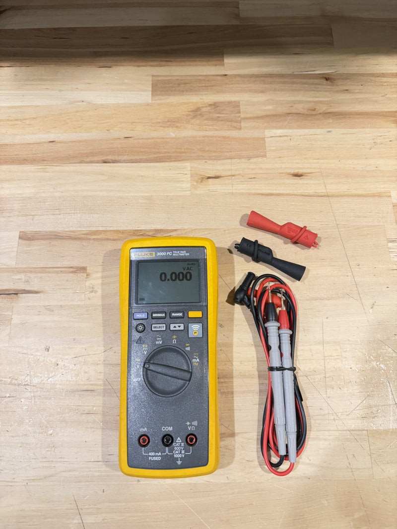 FLUKE 3000 FC WIRELESS DIGITAL MULTIMETER - FREE SHIPPING