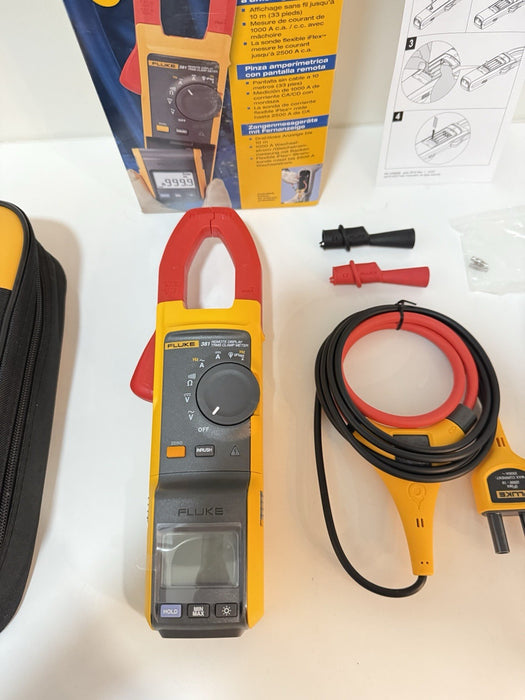 FLUKE 381 REMOTE DISPLAY CLAMP METER MFD 2025