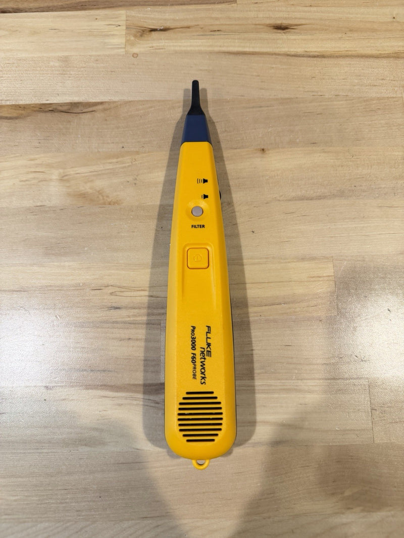 FLUKE NETWORKS PRO3000 F60 PROBE & PRO3000 TONER KIT TESTED