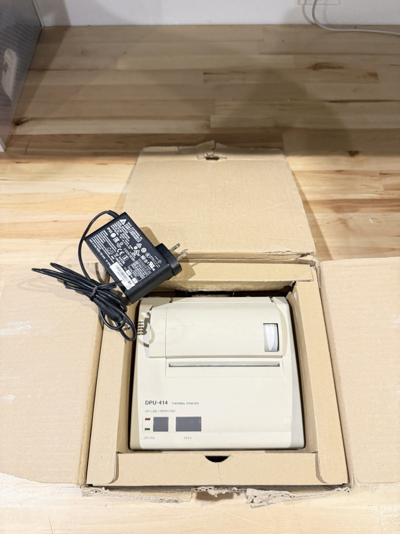 SEIKO SII DPU-414 THERMAL PRINTER + POWER SUPPLY TESTED
