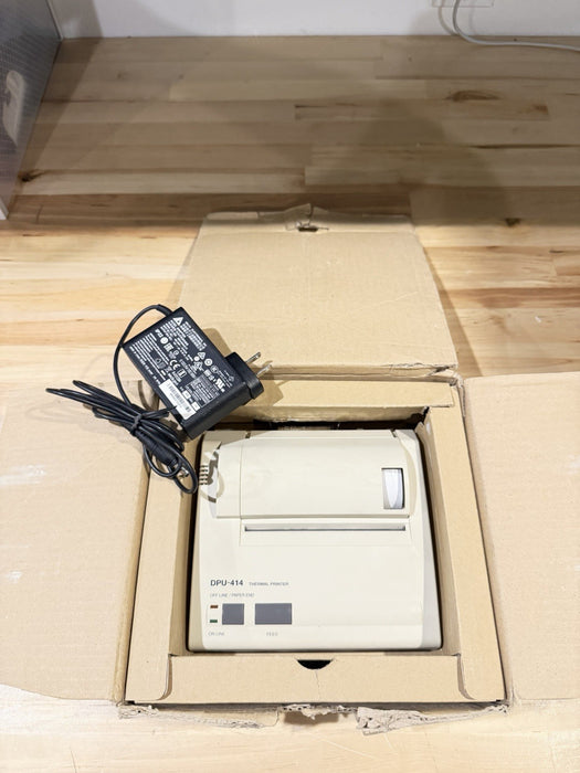 SEIKO SII DPU-414 THERMAL PRINTER + POWER SUPPLY TESTED