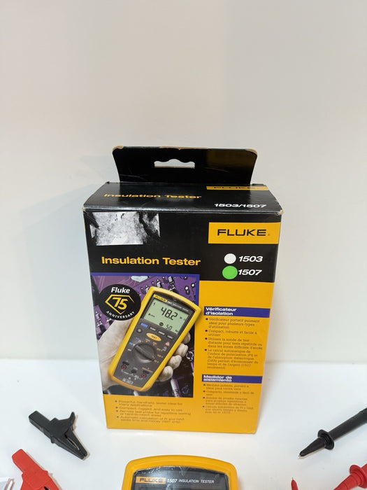 FLUKE 1507 INSULATION TESTED NEW SEALEDCALIBRATED 2025