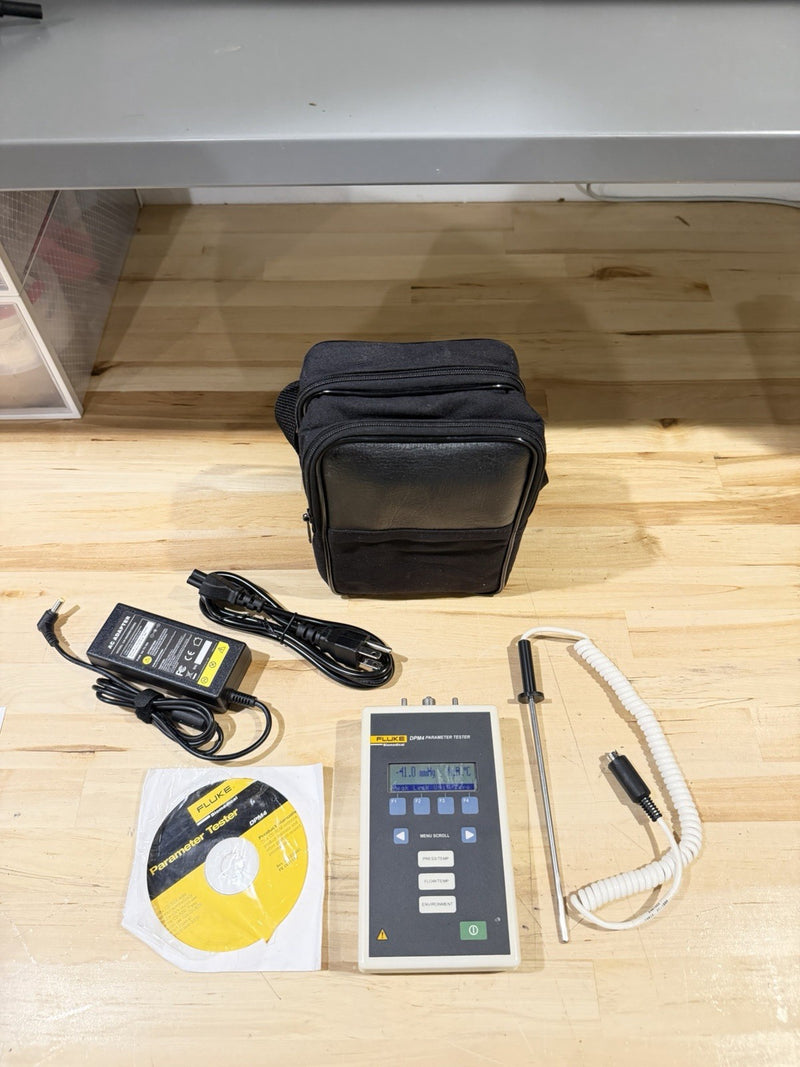 FLUKE BIOMEDICAL DPM4-2G PARAMETER TESTER W/ CHARGER & PROBE (TESTED) SHIPS FAST