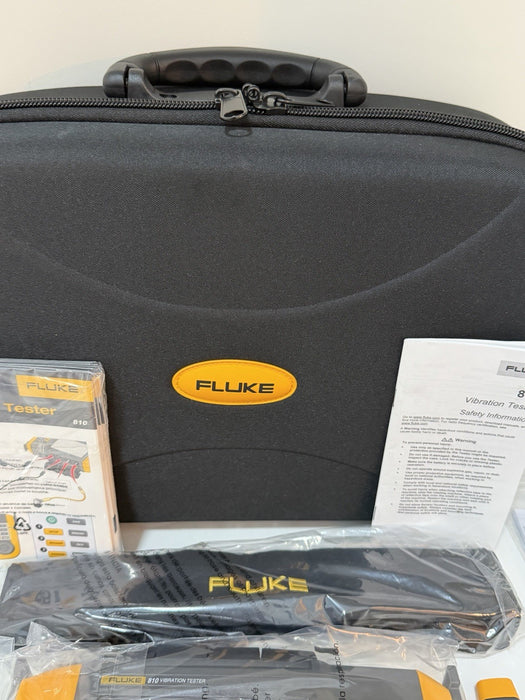 FLUKE 810 VIBRATION TESTER KIT & ACCESSORIES (NEW SEALED) FREE SHIPPING