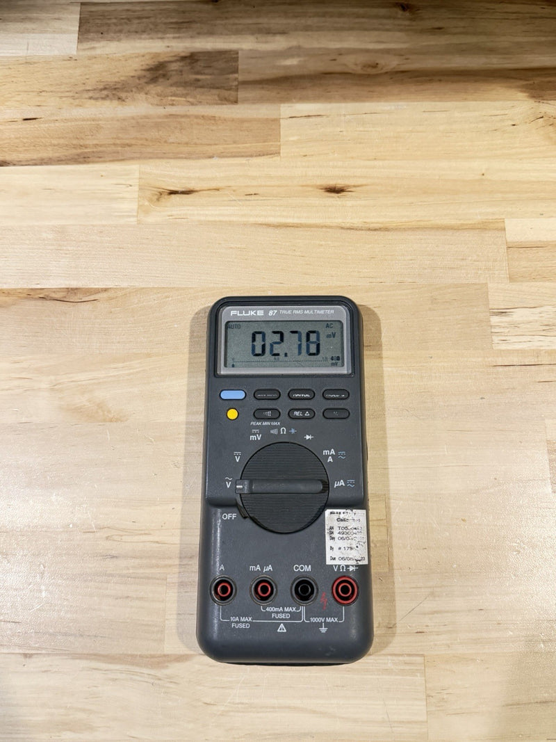 FLUKE 87 TRUE RMS MULTIMETER FOR PARTS