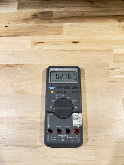 FLUKE 87 TRUE RMS MULTIMETER FOR PARTS