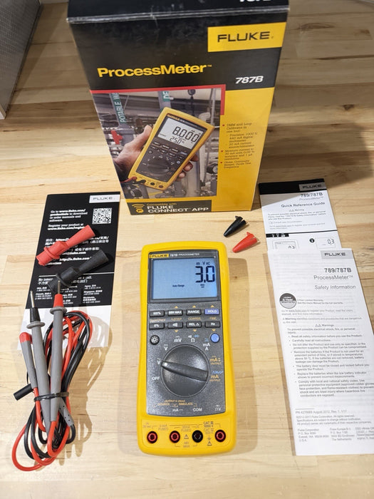 FLUKE 787B PROCESS METER TESTED