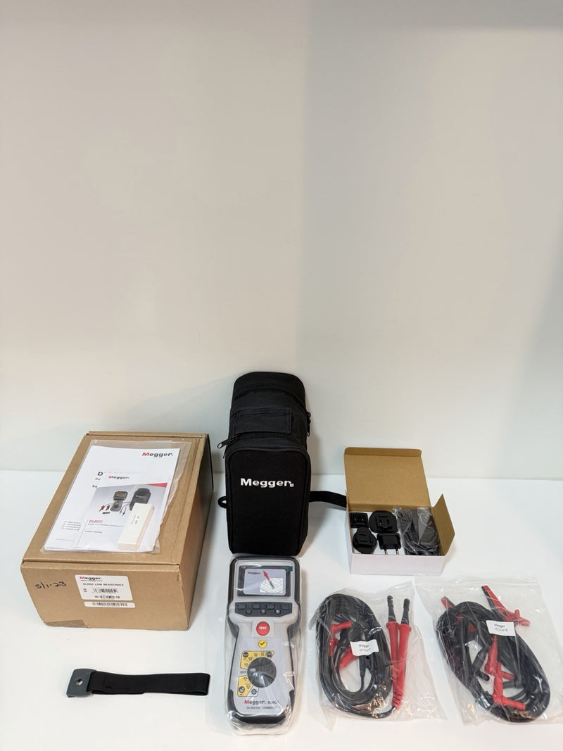 MEGGER DLRO2 2A DUCTER OHMETER (NEW FACTORY SEALED) FREE SHIPPING/ SHIPS FAST