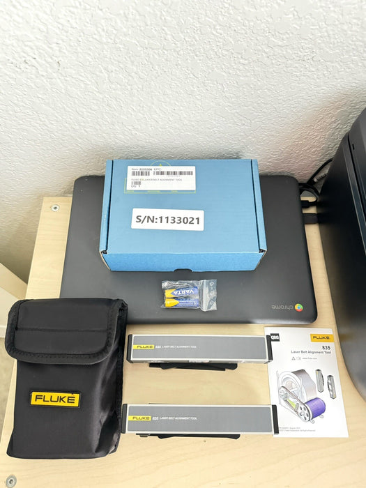 FLUKE 835 LASER BELT ALIGNMENT TOOL WITH CASE