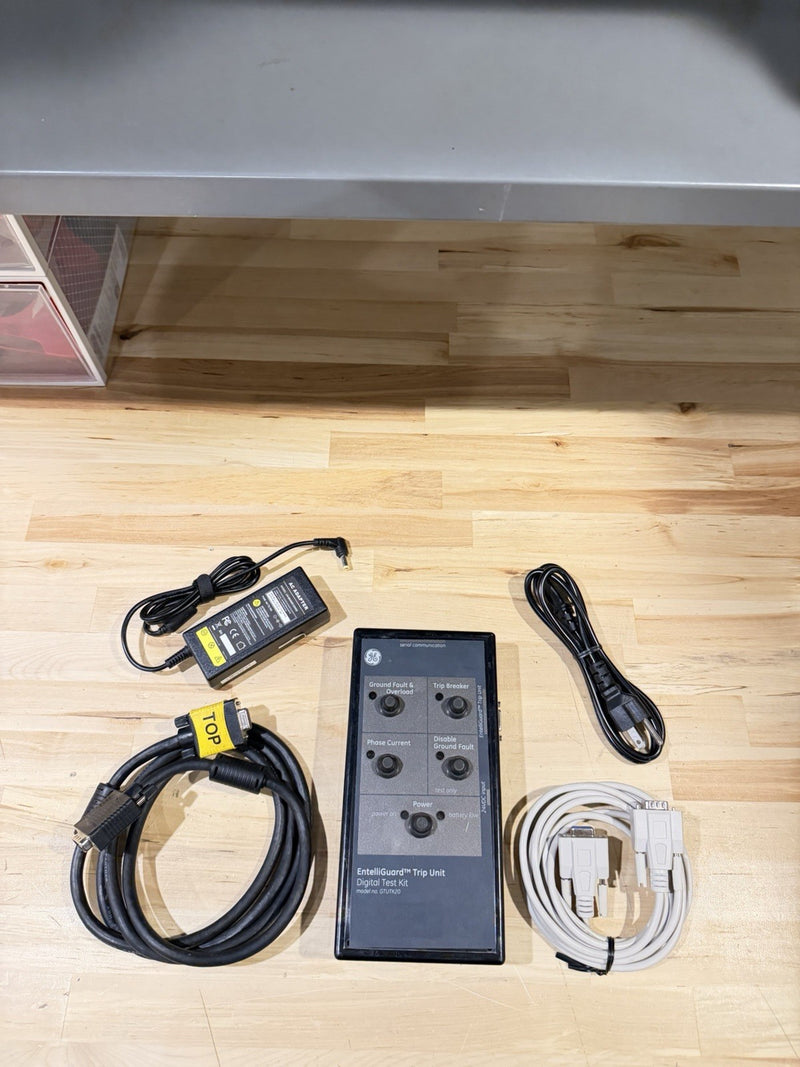 GE ENTELLIGUARD GTUTK20 DIGITAL TRIP UNIT TEST KIT WITH ACCESSORIES TESTED