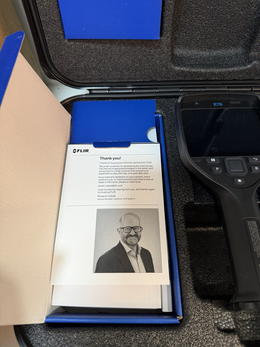FLIR E76 24° + 14° THERMAL CAMERA NEW CALIBRATED 2025 NEW