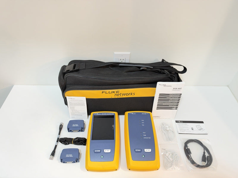 FLUKE NETWORKS DSX-602 PRO 500MHZ CABLE ANALYZER V2 W/ WIFI - SHIPS FREE NEW