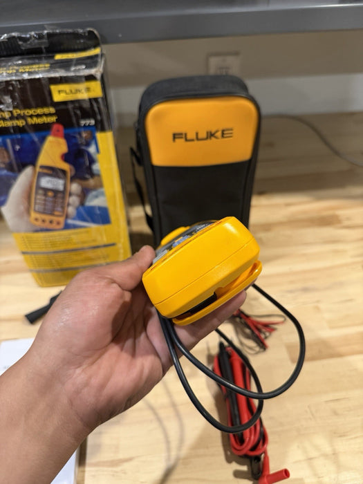 FLUKE 773 MILLIAMP PROCESS CLAMP (TESTED) FREE SHIPPING