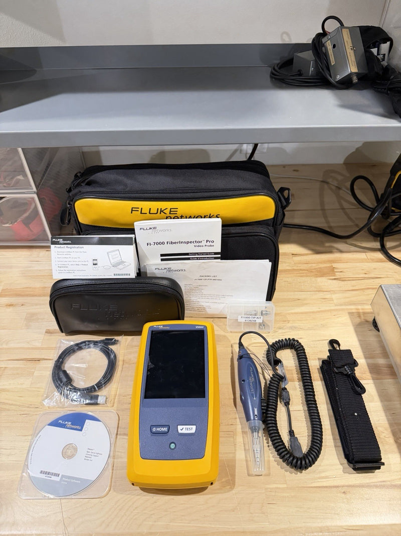 FLUKE NETWORKS FI-7000 FIBER INSPECTOR PROBE KIT