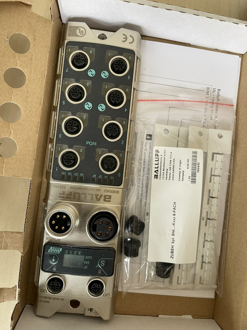 BALLUFF BNI PNT-502-105-Z015 NETZWERK-MODULE FOR PROFINET BNI004U