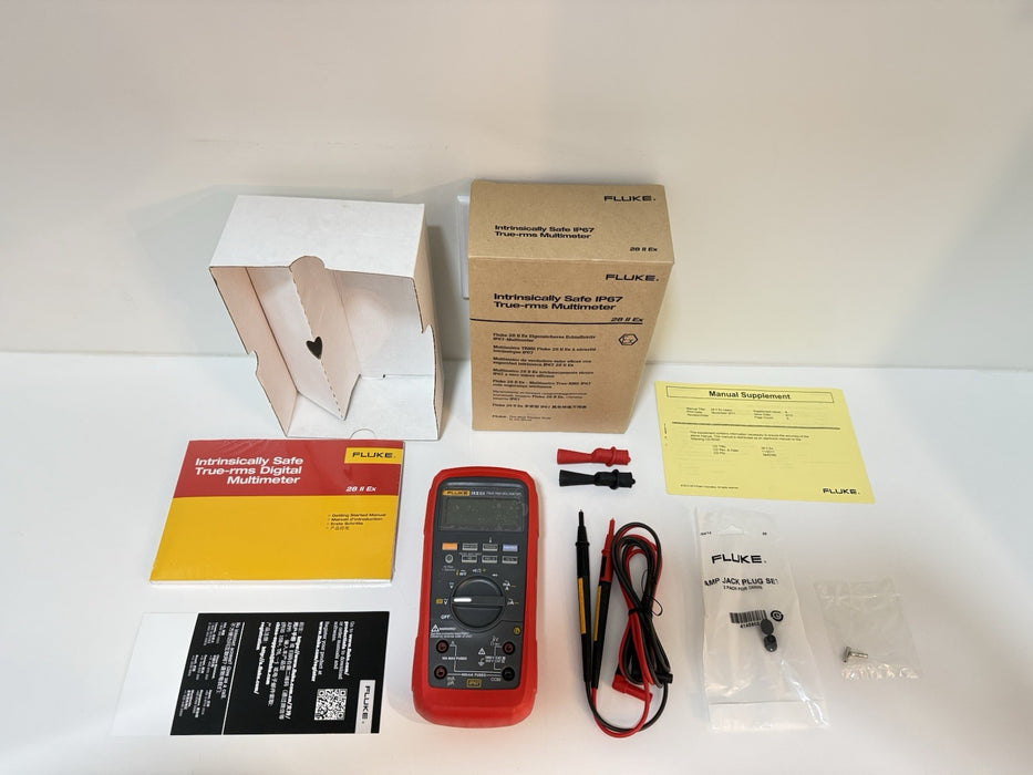 FLUKE 28 II EX INTRINSICALLY IP67 METER / NEW FACTORY SEALED / FREE SHIPPING