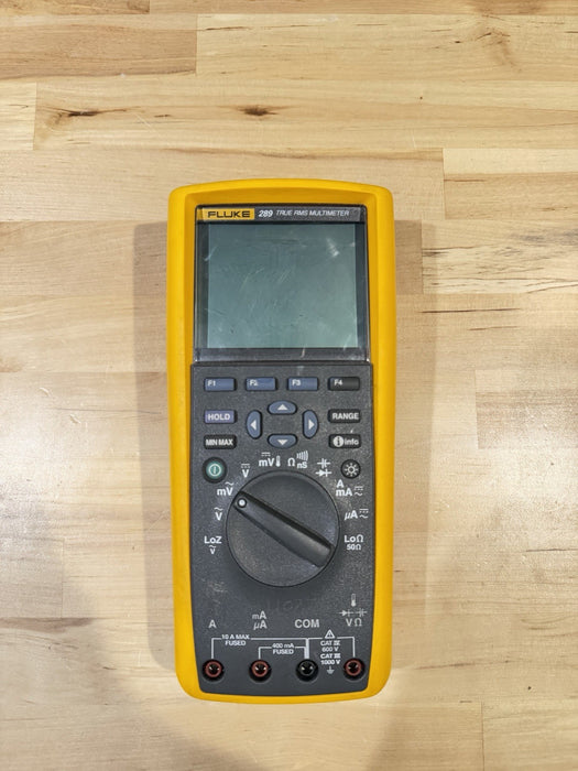 FLUKE 289 TRUE-RMS LOGGING MULTIMETER FOR PARTS