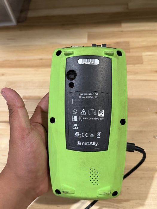 NETALLY LINKRUNNER 10G LR10G-200 (PARTS ONLY) FOR PARTS DOESN’T WORK -SHIPS FAST