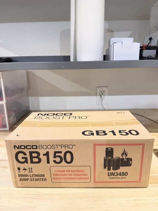 NOCO BOOST PRO GB150 12V 3000A JUMP STARTER (NEW FACTORY SEALED) SHIPS FAST