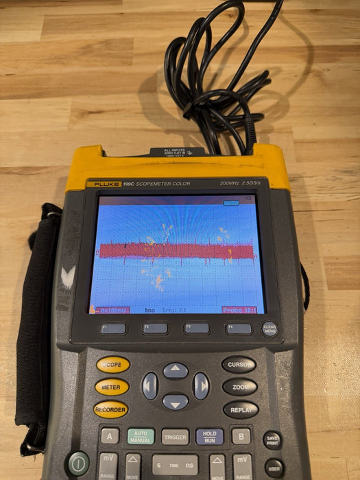 FLUKE 199C SCOPEMETER COLOR FOR PARTS