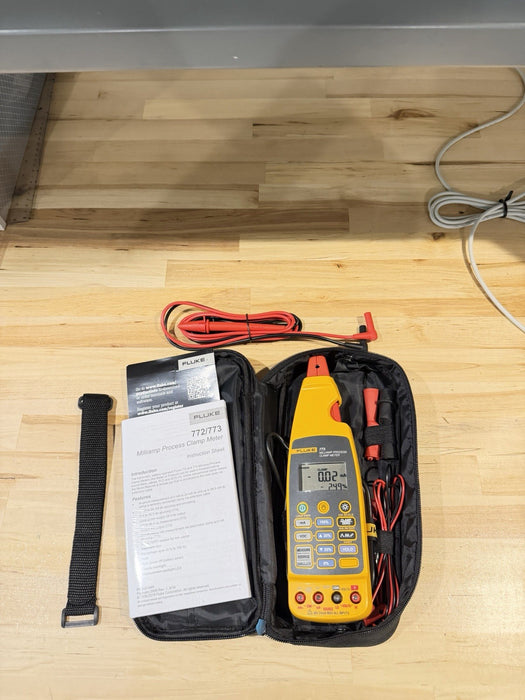 FLUKE 773 MILLIAMP PROCESS CLAMP (TESTED) NEW FREE SHIPPING
