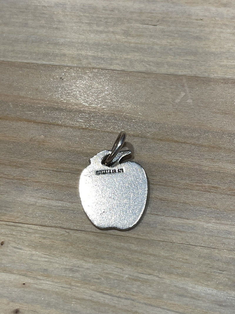 VINTAGE TIFFANY & CO. APPLE TAG CHARM IN 925 STERLING SILVER
