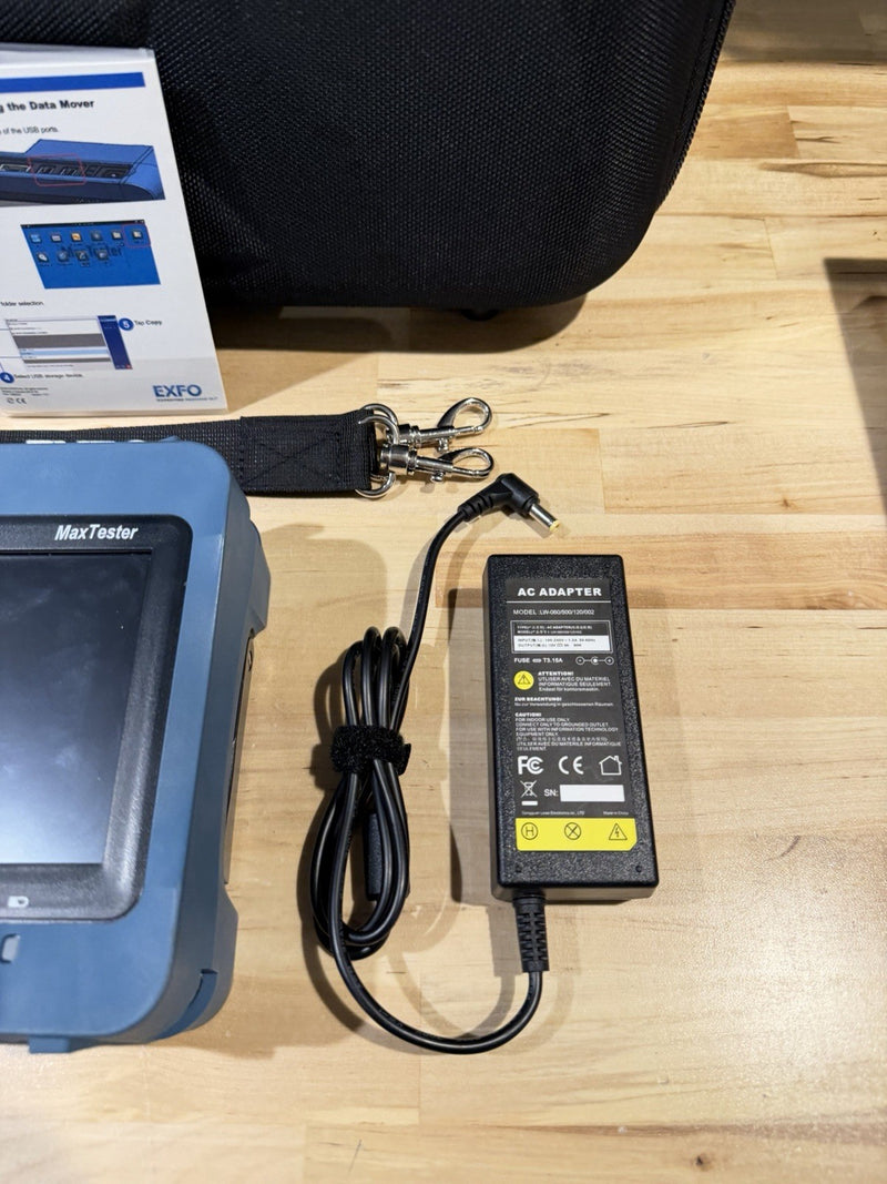 EXFO MAXTESTER SERIES MAX 945-ICERT-Q1-EA-EI OLTS QUAD TESTED