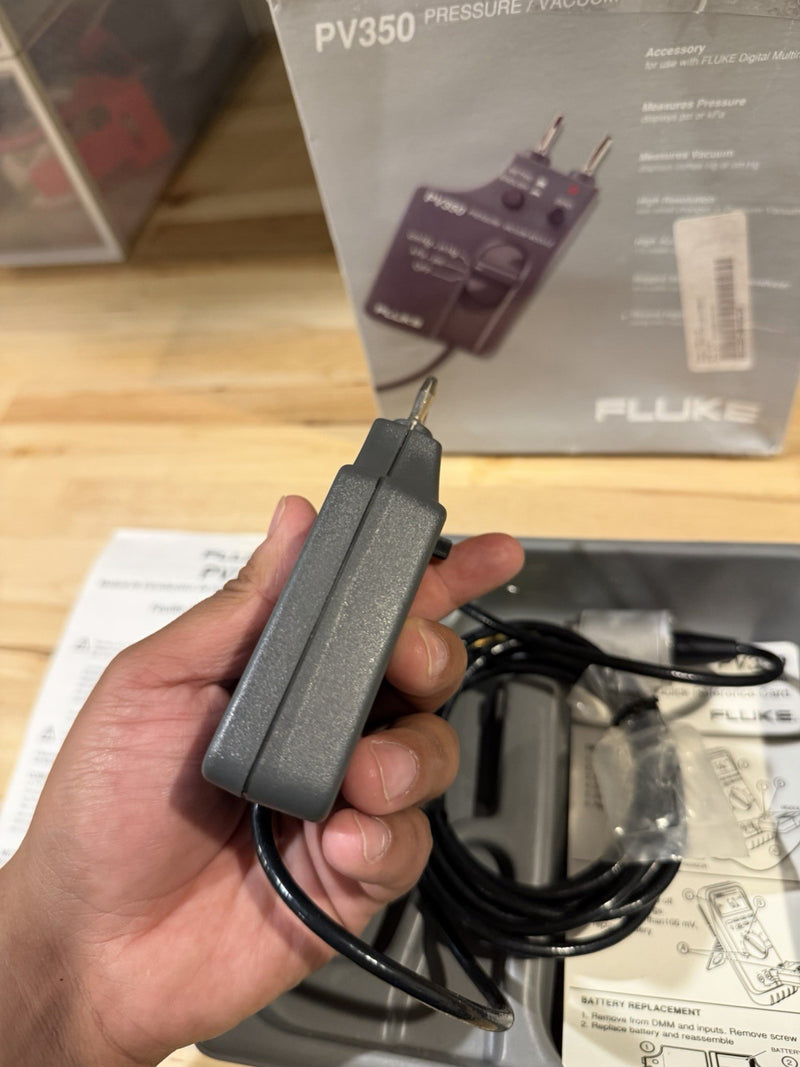 FLUKE PV350 PRESSURE VACUMM TRANSDUCER MODULE TESTED