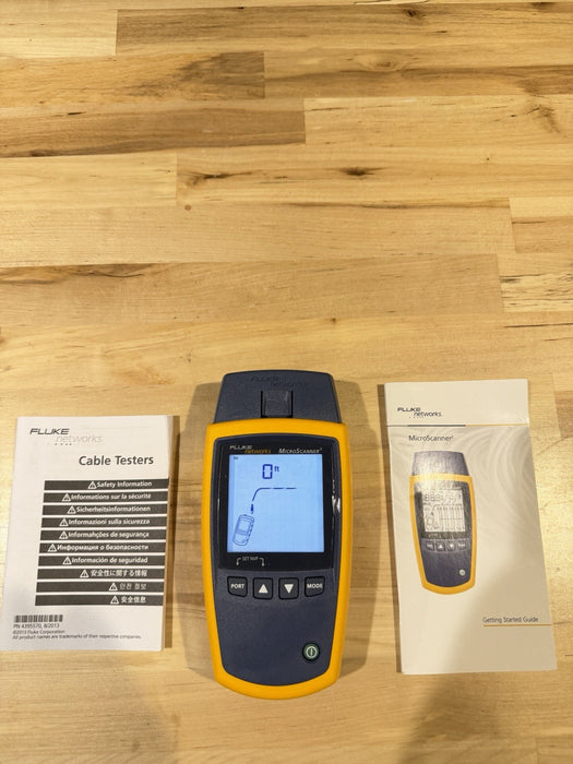 FLUKE NETWORKS MS2-100 MICROSCANNER 2 CABLE VERIFIER NEW
