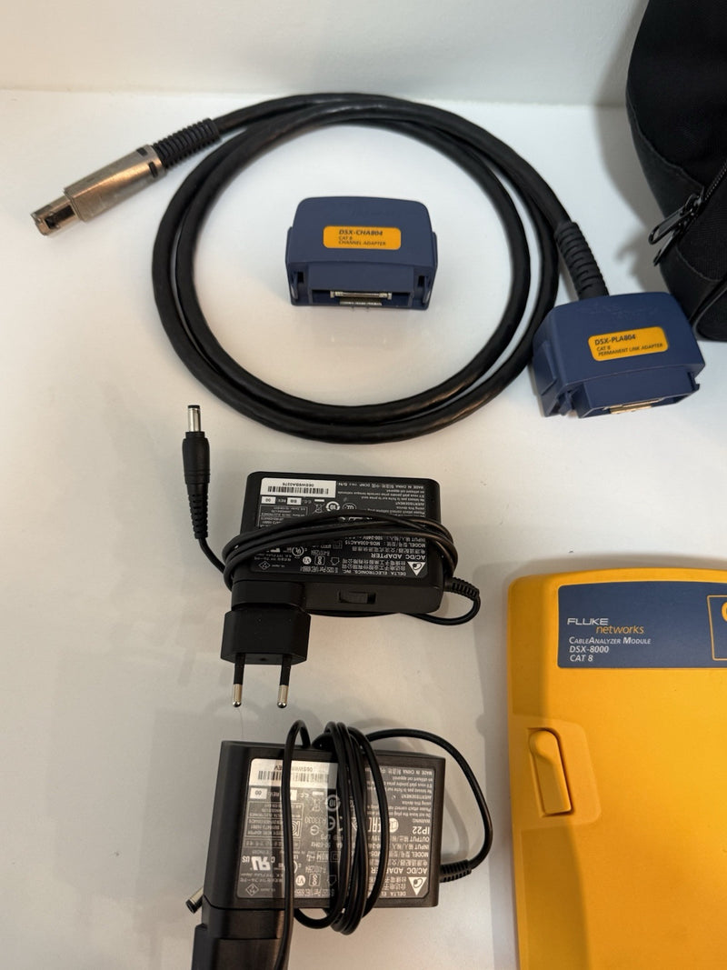 FLUKE NETWORKS DSX-8000QI 2 GHZ DSX2-8000 CABLE ANALYZER W QUAD OLTS CALIBRATED 2024