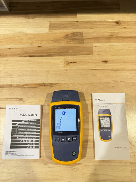 FLUKE NETWORKS MS2-100 MICROSCANNER 2 CABLE VERIFIER NEW