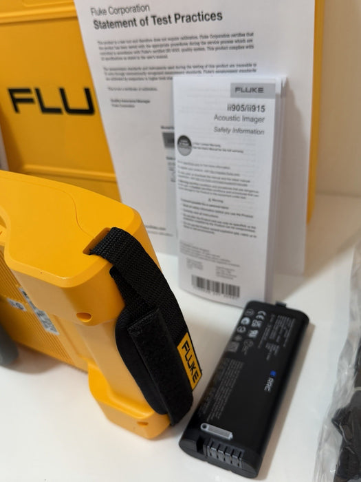 FLUKE ii905 ACOUSTIC IMAGER 2-65KHZ W/ LEAKQ & WIFI (CALIBRATED 2025) NEW SEALED