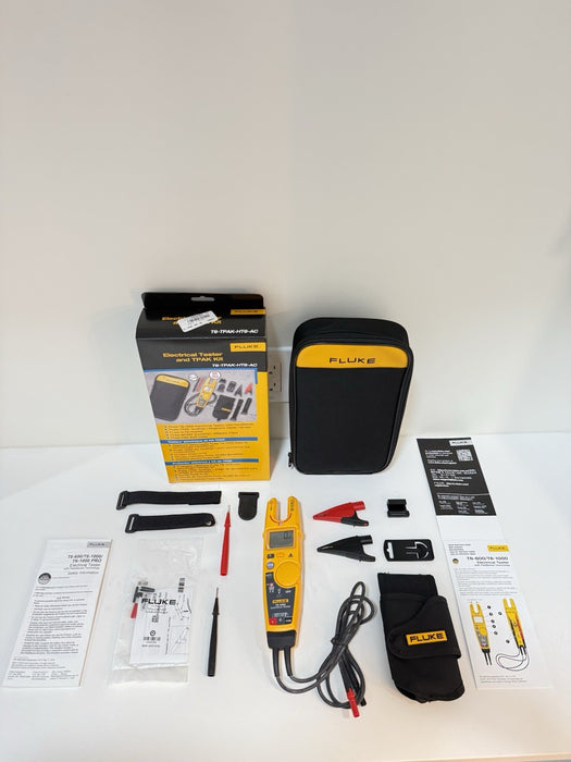 FLUKE T6-1000 ELECTRICAL TESTER WITH TPAK-HT6 AC285 KIT