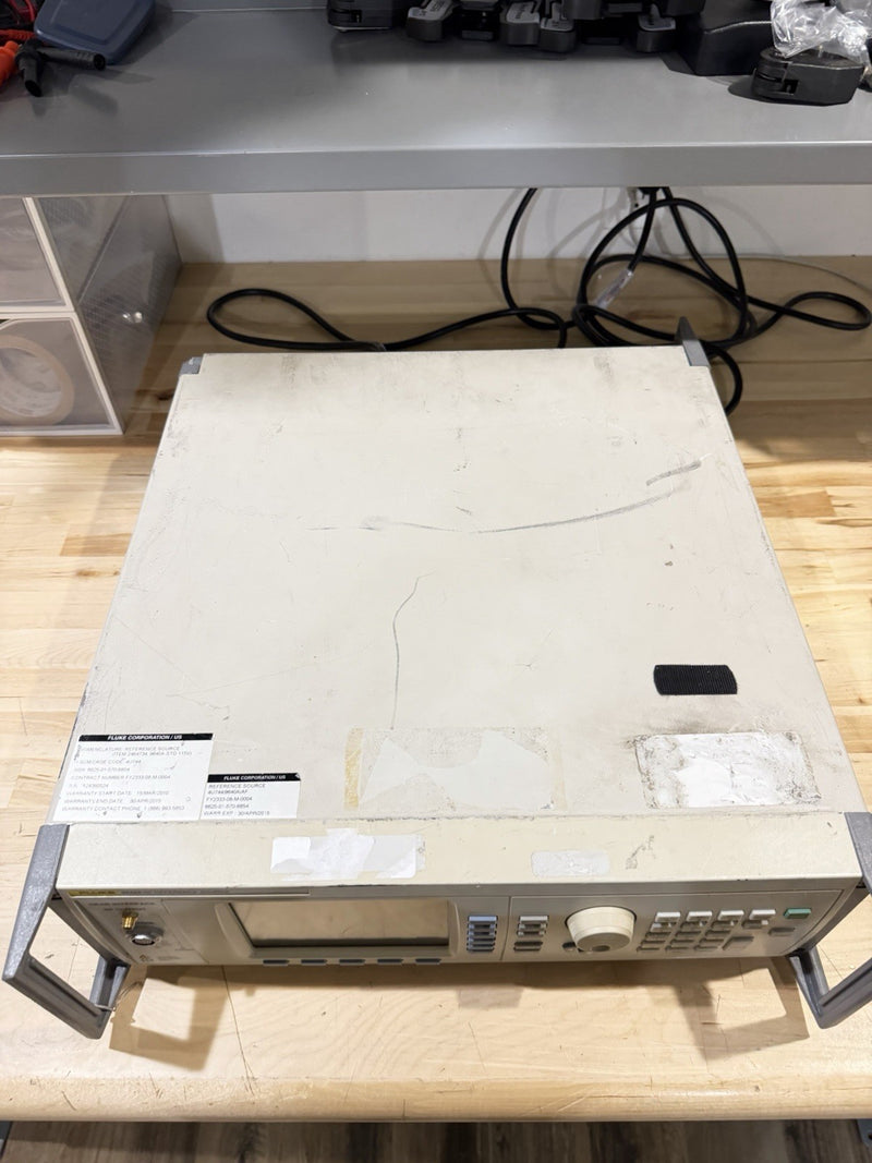 FLUKE 9640A RF REFERENCE SOURCE (PARTS ONLY) F DOESN’T TURN ON- SHIPS FAST