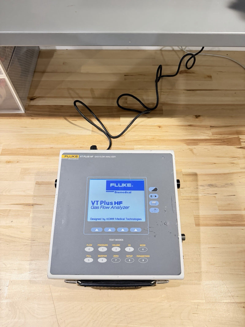 FLUKE VT PLUS HF GAS FLOW ANALYZER FOR PARTS