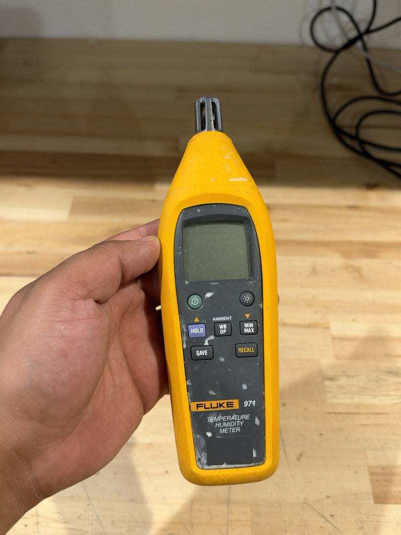 FLUKE 971 TEMPERATURE & HUMIDITY METER (TESTED) SHIPS FAST