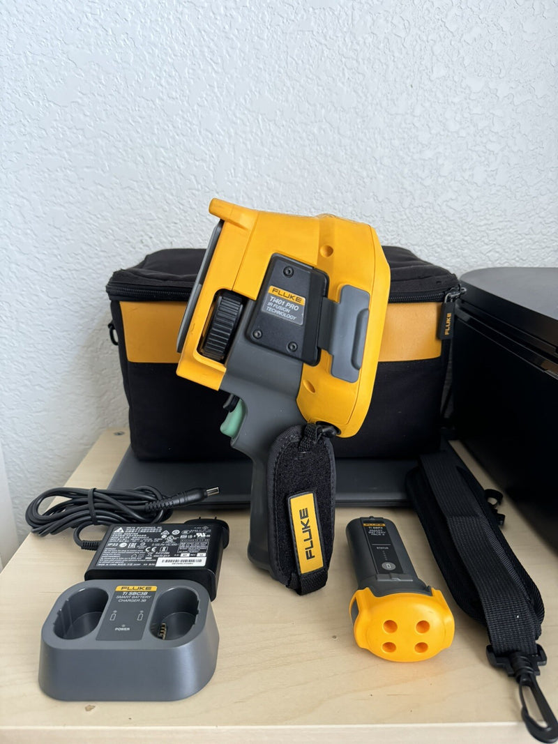 FLUKE TI401-PRO 60HZ 640 X 480 INFD THERMAL IMAGING CAMERA IR RARE