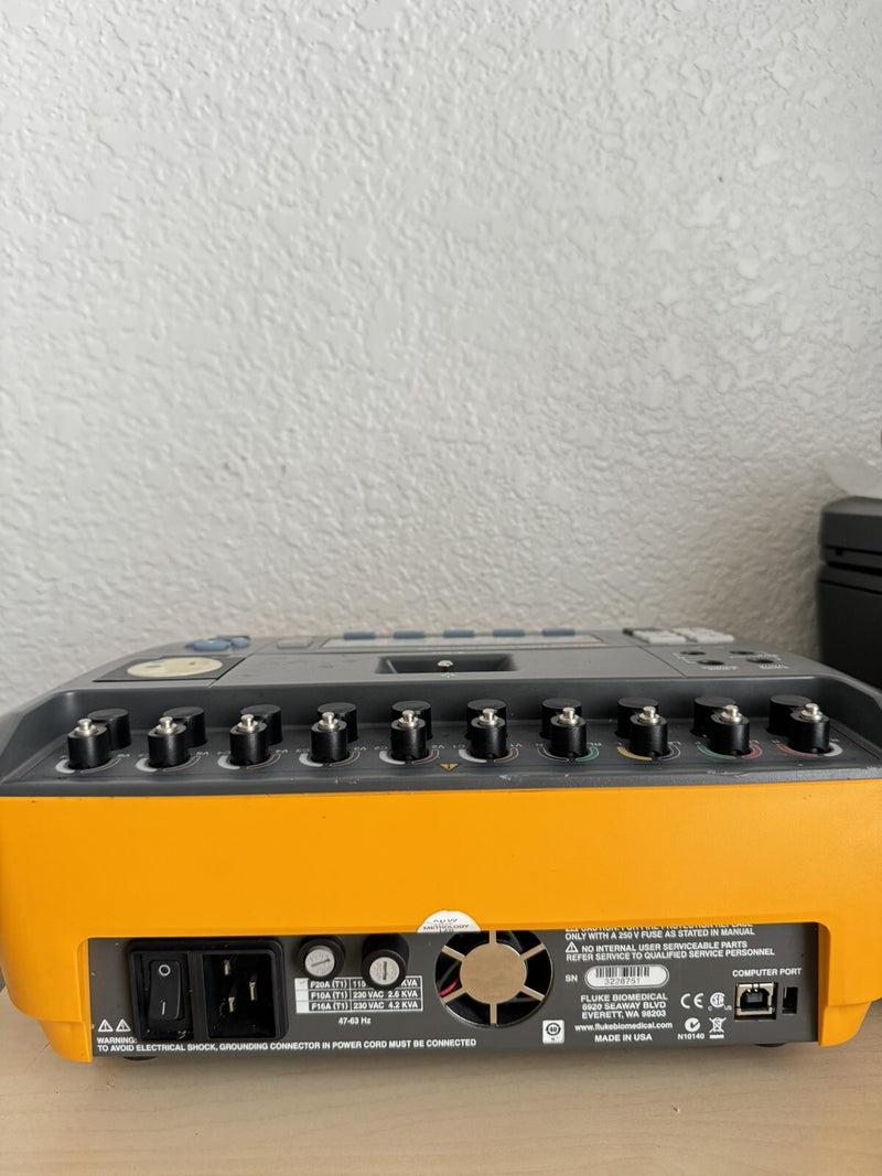 FLUKE ESA620 ELECTRICAL SAFETY ANALYZER/W LEAD KIT